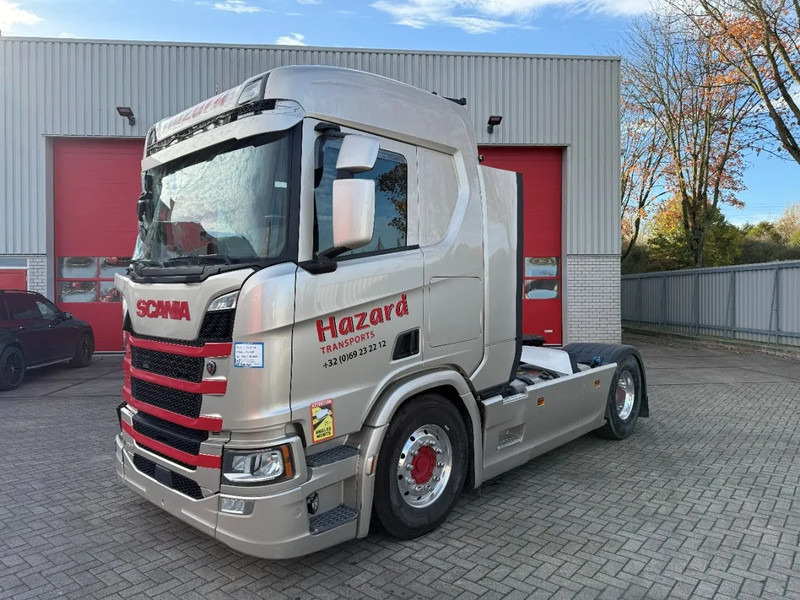 Scania NGS R450 / ENGINE RUNNING / RETARDER / HYDRAULICS / ONLY:565078 KM / FULL-AIR / ALCOA / LEATHER / EURO-6 / 2020 - Камион влекач: слика 1 Scania NGS R450 / ENGINE RUNNING / RETARDER / HYDRAULICS / ONLY:565078 KM / FULL-AIR / ALCOA / LEATHER / EURO-6 / 2020 - Камион влекач: слика 1