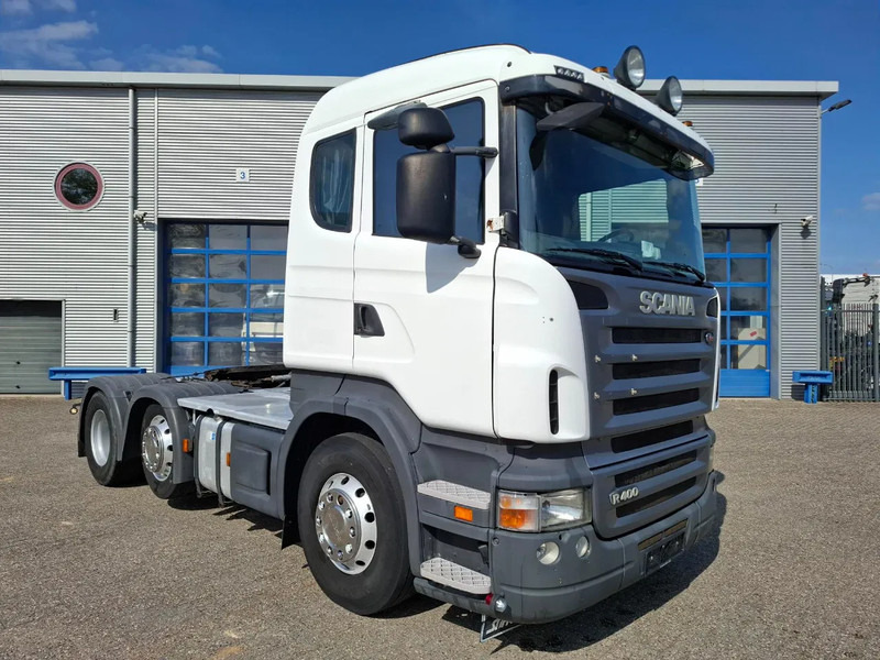 Scania R400 / LIFT+LENKACHSE / DOUBLE TANK / FULL-AIR / NO ADBLUE / FRIDGE / ALCOA / EURO-5 / 2009 - Камион влекач: слика 2 Scania R400 / LIFT+LENKACHSE / DOUBLE TANK / FULL-AIR / NO ADBLUE / FRIDGE / ALCOA / EURO-5 / 2009 - Камион влекач: слика 2