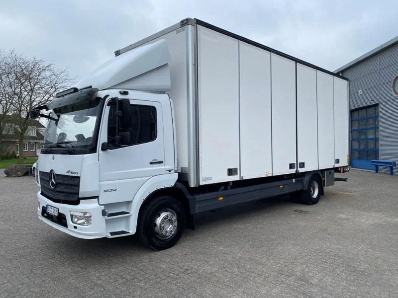 Mercedes-Benz ATEGO 1624 / AUTOMATIC / CLOSED BOX / SIDE DOORS / AIRCO / LWDS / FCW / EURO-6 / 2016 - Камион сандучар: слика 1 Mercedes-Benz ATEGO 1624 / AUTOMATIC / CLOSED BOX / SIDE DOORS / AIRCO / LWDS / FCW / EURO-6 / 2016 - Камион сандучар: слика 1