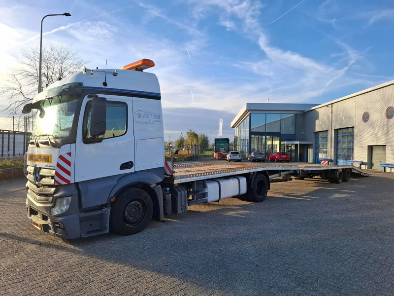 Mercedes-Benz Actros 1842 / NL TRUCK / CAR CARRIER COMBINATION / 1XWINCH / FRANZ MERSCH / GALVANIZED / SMART TACHO / AUTOMATIC / EURO-5 / 2012 - Автотранспортен камион: слика 1 Mercedes-Benz Actros 1842 / NL TRUCK / CAR CARRIER COMBINATION / 1XWINCH / FRANZ MERSCH / GALVANIZED / SMART TACHO / AUTOMATIC / EURO-5 / 2012 - Автотранспортен камион: слика 1