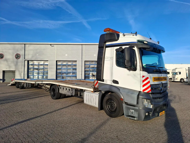 Mercedes-Benz Actros 1842 / NL TRUCK / CAR CARRIER COMBINATION / 1XWINCH / FRANZ MERSCH / GALVANIZED / SMART TACHO / AUTOMATIC / EURO-5 / 2012 - Автотранспортен камион: слика 2 Mercedes-Benz Actros 1842 / NL TRUCK / CAR CARRIER COMBINATION / 1XWINCH / FRANZ MERSCH / GALVANIZED / SMART TACHO / AUTOMATIC / EURO-5 / 2012 - Автотранспортен камион: слика 2