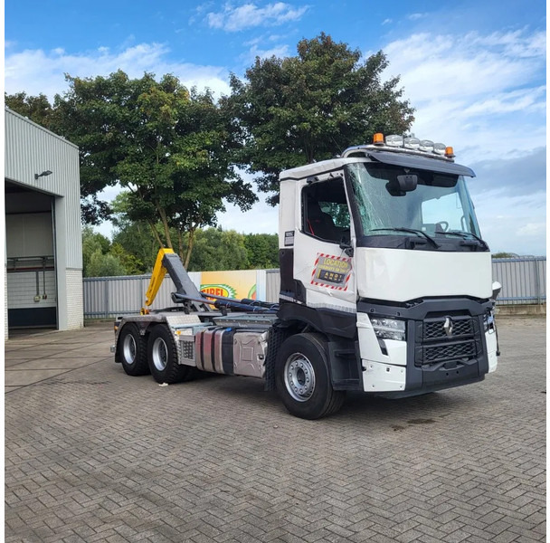 Renault C440 / ENGINE RUNNING / !! ONLY:8701 KM !! / 6X4 / BIG AXLE / PALFINGER 20TON HOOK / GEN2 V2 TACHO / AUTOMATIC / EURO-6 / 2025 - Камион со кука за подигање: слика 4 Renault C440 / ENGINE RUNNING / !! ONLY:8701 KM !! / 6X4 / BIG AXLE / PALFINGER 20TON HOOK / GEN2 V2 TACHO / AUTOMATIC / EURO-6 / 2025 - Камион со кука за подигање: слика 4