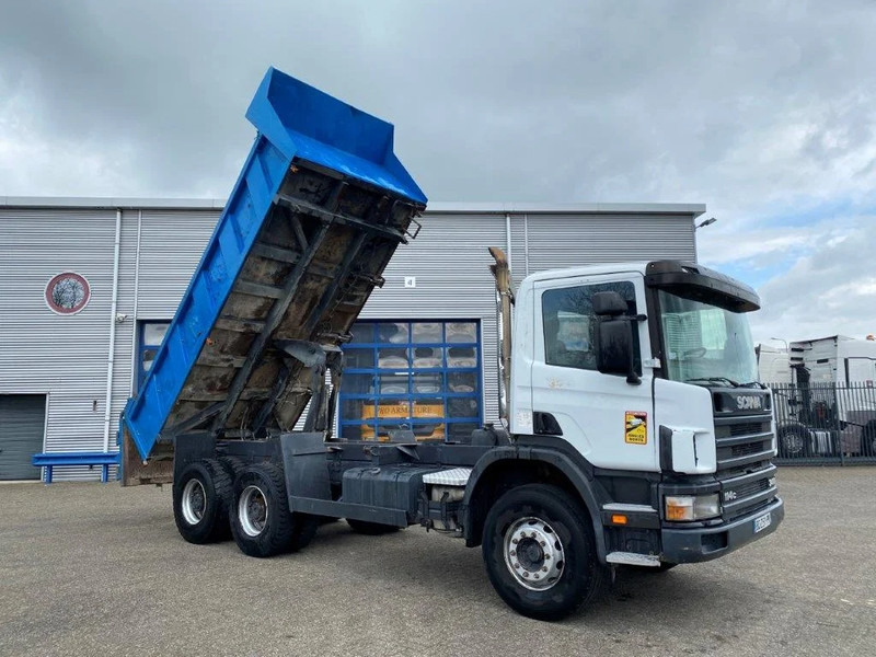 Scania 114-340 / 6X4 / 2 SIDE TIPPER / BIG AXLE / FULL-STEEL / DRUM BRAKES / MANUAL / 1999 - Кипер: слика 5 Scania 114-340 / 6X4 / 2 SIDE TIPPER / BIG AXLE / FULL-STEEL / DRUM BRAKES / MANUAL / 1999 - Кипер: слика 5