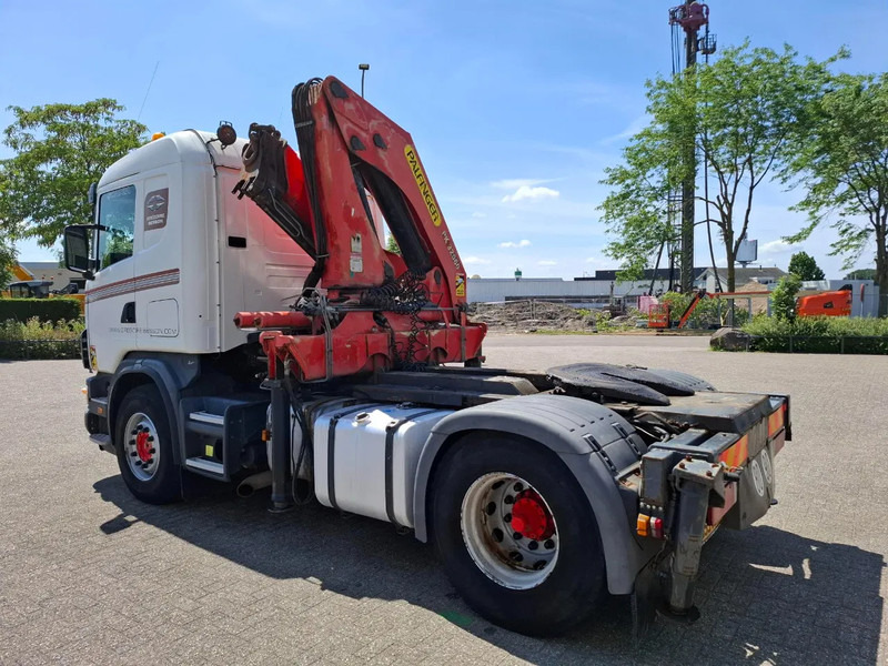 Scania 124G-420 / RETARDER / PALFINGER PK32080 / DOUBLE TANK / AIRCO / GOOD CONDITION / MANUAL / EURO-3 / 2004 - Камион со кран: слика 5 Scania 124G-420 / RETARDER / PALFINGER PK32080 / DOUBLE TANK / AIRCO / GOOD CONDITION / MANUAL / EURO-3 / 2004 - Камион со кран: слика 5