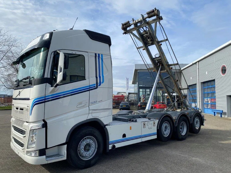 Volvo FH4-500 / 8X2 / VEB+ / DYNAMIC STEERING / FULL-AIR / 2XLIFT+LENKACHSE / TOP CONDITION / ONLY:488030KM / AUTOMATIC / EURO-6 / 201 - Камион со кабелски систем: слика 1 Volvo FH4-500 / 8X2 / VEB+ / DYNAMIC STEERING / FULL-AIR / 2XLIFT+LENKACHSE / TOP CONDITION / ONLY:488030KM / AUTOMATIC / EURO-6 / 201 - Камион со кабелски систем: слика 1