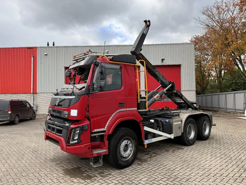 Volvo FMX4-500 / ENGINE RUNNING / VEB+ / 6X4 / 2XBIG AXLE / AJK 20 TON HOOKLIFT / ONLY:276433 KM / AUTOMATIC / EURO-6 / 2020 - Камион со кука за подигање: слика 1 Volvo FMX4-500 / ENGINE RUNNING / VEB+ / 6X4 / 2XBIG AXLE / AJK 20 TON HOOKLIFT / ONLY:276433 KM / AUTOMATIC / EURO-6 / 2020 - Камион со кука за подигање: слика 1