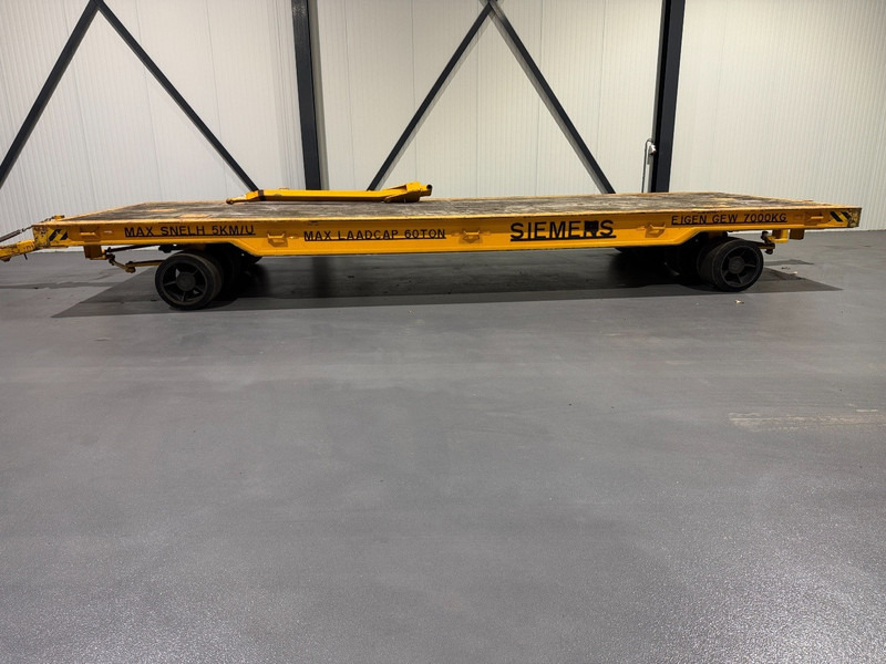 Buiscar Industrial Drawbar Trailer 60 Tons 4-8 - Приколка платформа: слика 2 Buiscar Industrial Drawbar Trailer 60 Tons 4-8 - Приколка платформа: слика 2