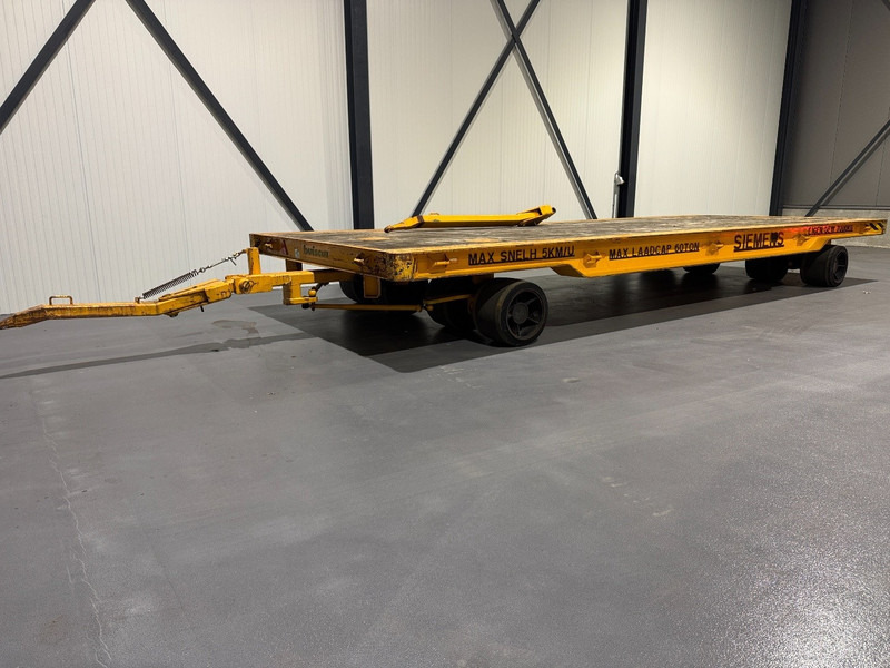 Buiscar Industrial Drawbar Trailer 60 Tons 4-8 - Приколка платформа: слика 1 Buiscar Industrial Drawbar Trailer 60 Tons 4-8 - Приколка платформа: слика 1