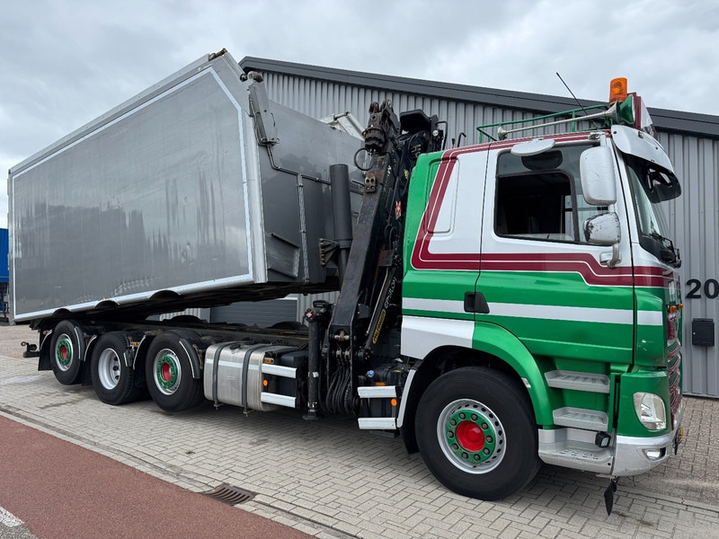 DAF CF530 8x2 Palfinger Epsilon, Alu Kipper - Кипер, Камион со кран: слика 1 DAF CF530 8x2 Palfinger Epsilon, Alu Kipper - Кипер, Камион со кран: слика 1