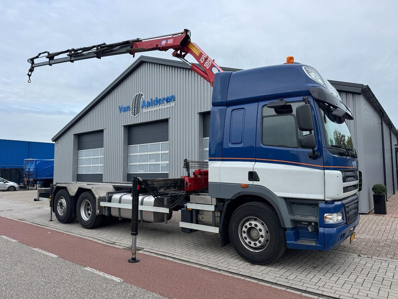 DAF CF85-360 6x2 HMF 1580 / 4S, EURO 5 - Камион со кран: слика 1 DAF CF85-360 6x2 HMF 1580 / 4S, EURO 5 - Камион со кран: слика 1