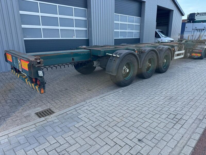 Pacton 3-ass Multi Container Chassis, All Container Connection - Транспортер на контејнер/ Полуприколка со променливо тело: слика 3 Pacton 3-ass Multi Container Chassis, All Container Connection - Транспортер на контејнер/ Полуприколка со променливо тело: слика 3