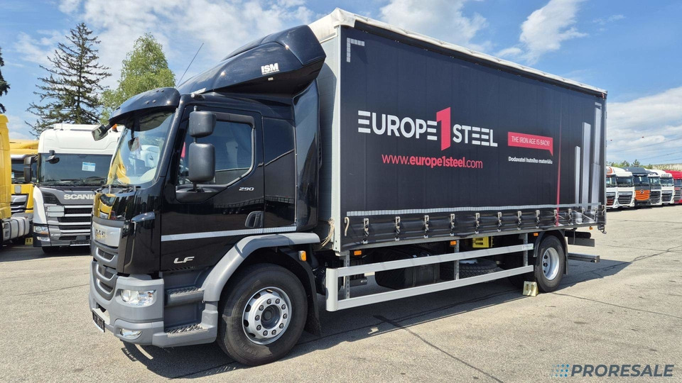 DAF LF 290 FA Sleeper Cab EURO 6 - valník s plachtou - Камион со церада: слика 2 DAF LF 290 FA Sleeper Cab EURO 6 - valník s plachtou - Камион со церада: слика 2