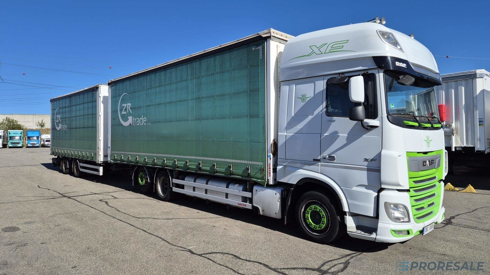 DAF XF 480 FAR 6X2 SSC EURO 6 - velkoobjemová souprava - prodejné jen s přívěsem WECON PC-CP-T0111 P0475K - cena je za celou soupravu - Камион со церада: слика 1 DAF XF 480 FAR 6X2 SSC EURO 6 - velkoobjemová souprava - prodejné jen s přívěsem WECON PC-CP-T0111 P0475K - cena je za celou soupravu - Камион со церада: слика 1
