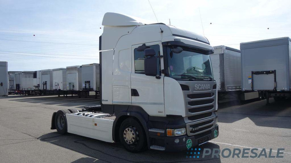 SCANIA R410 N320 LOW DECK HIGH LINE EURO 6 - Камион влекач: слика 1 SCANIA R410 N320 LOW DECK HIGH LINE EURO 6 - Камион влекач: слика 1