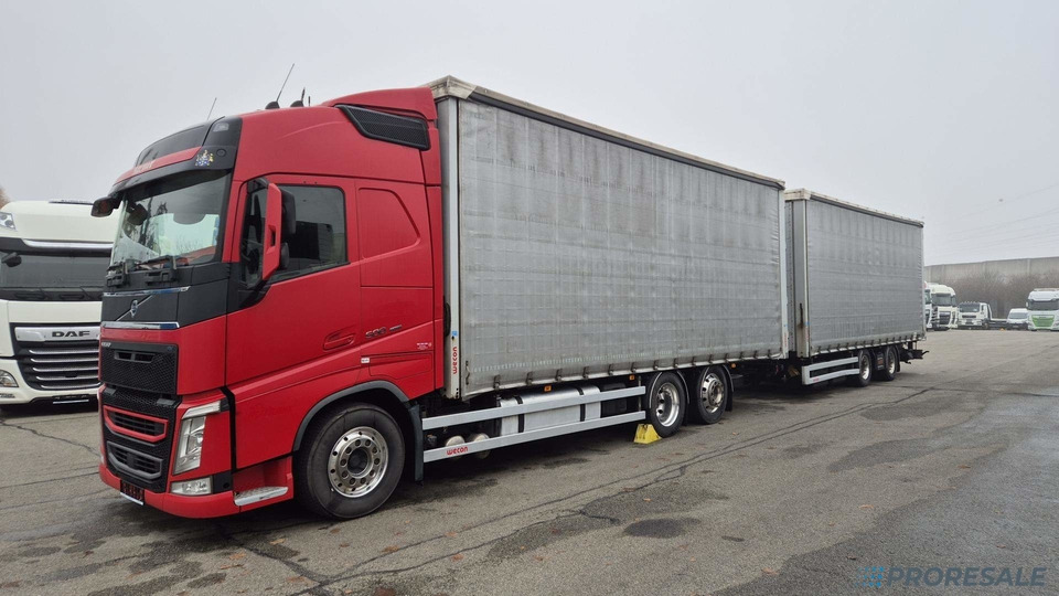 VOLVO FH 500 GLOBE XL EURO 6 - velkoobjemová souprava - prodejné jen s přívěsem WECON P0481W - cena je za celou soupravu - Камион со церада: слика 2 VOLVO FH 500 GLOBE XL EURO 6 - velkoobjemová souprava - prodejné jen s přívěsem WECON P0481W - cena je za celou soupravu - Камион со церада: слика 2