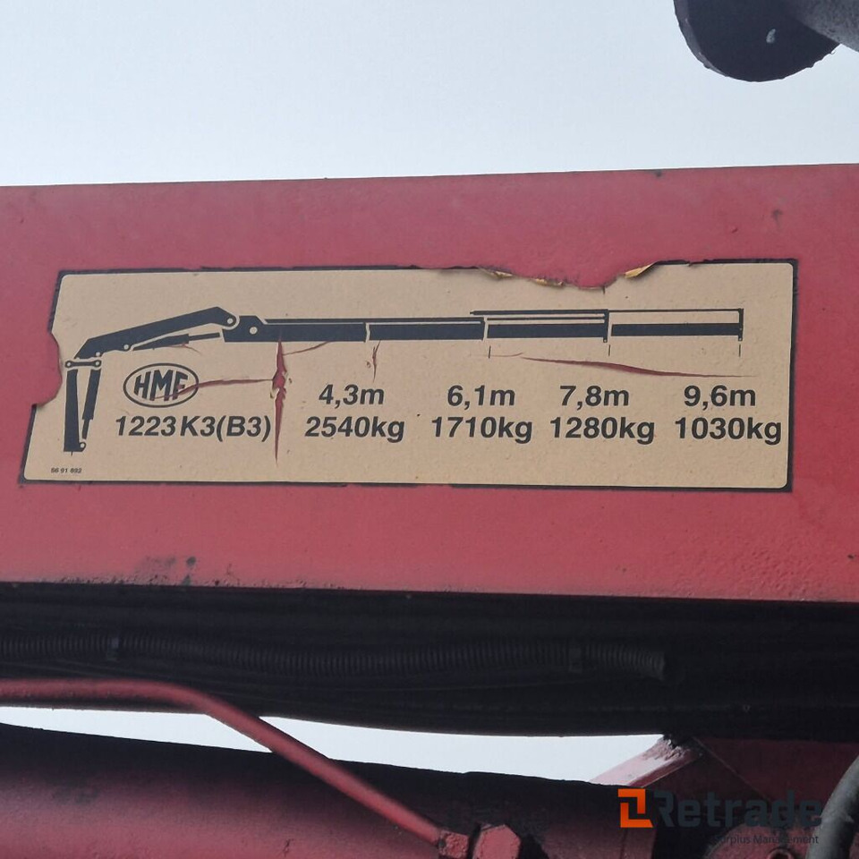 2001mod. HMF 1220 kran - Кран за натоварување: слика 4 2001mod. HMF 1220 kran - Кран за натоварување: слика 4