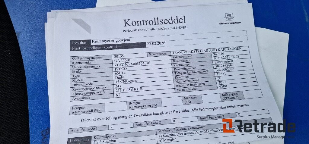 Минибус, Патничко комбе 2017 Buss 16 seter IVECO  DAILY Bensin + gass  EU-Godkjent: слика 12