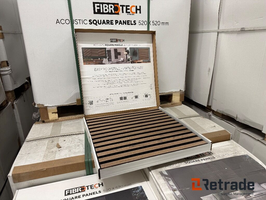 Acoustic Square panels walnut - Градежна опрема: слика 1 Acoustic Square panels walnut - Градежна опрема: слика 1