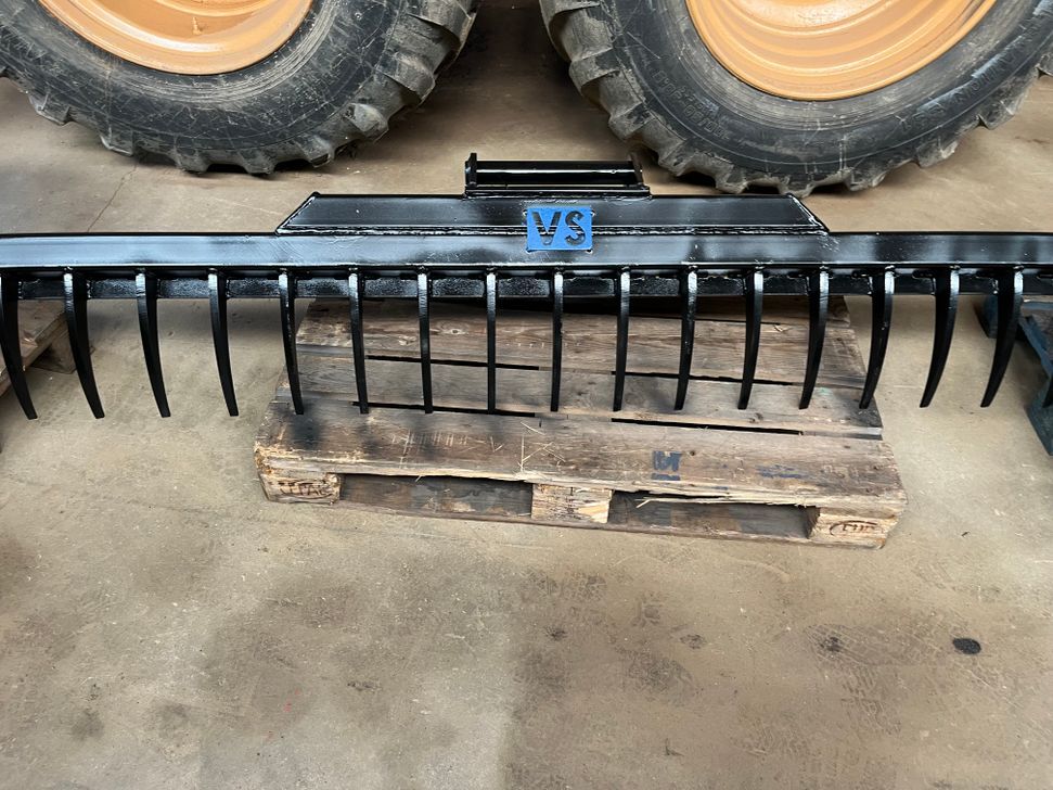 Afretter / Rive for Rendegraver/Excavator 2 M / Leveler / Rake for Backhoe/Excavator 2 M - Алат/ Опрема: слика 2 Afretter / Rive for Rendegraver/Excavator 2 M / Leveler / Rake for Backhoe/Excavator 2 M - Алат/ Опрема: слика 2