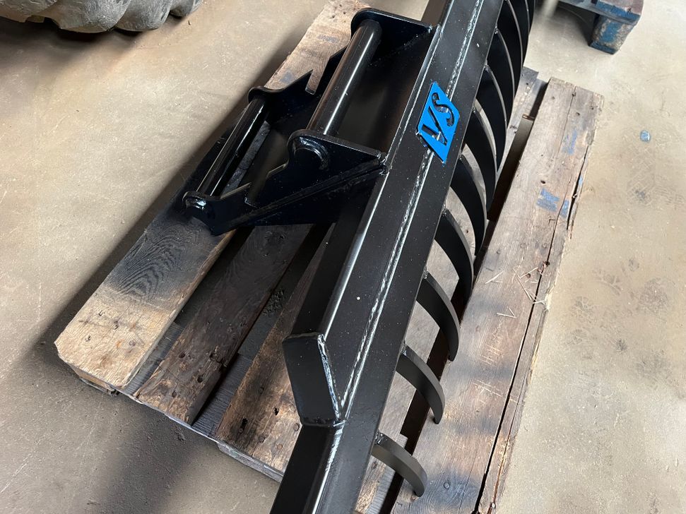 Afretter / Rive for Rendegraver/Excavator 2 M / Leveler / Rake for Backhoe/Excavator 2 M - Алат/ Опрема: слика 3 Afretter / Rive for Rendegraver/Excavator 2 M / Leveler / Rake for Backhoe/Excavator 2 M - Алат/ Опрема: слика 3