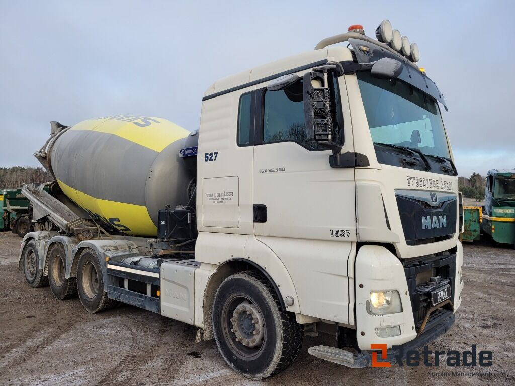 Betongbil betongroterare MAN TGX 35.500 8X4-4 BL Euro 6 - Камион миксер за бетон: слика 3 Betongbil betongroterare MAN TGX 35.500 8X4-4 BL Euro 6 - Камион миксер за бетон: слика 3