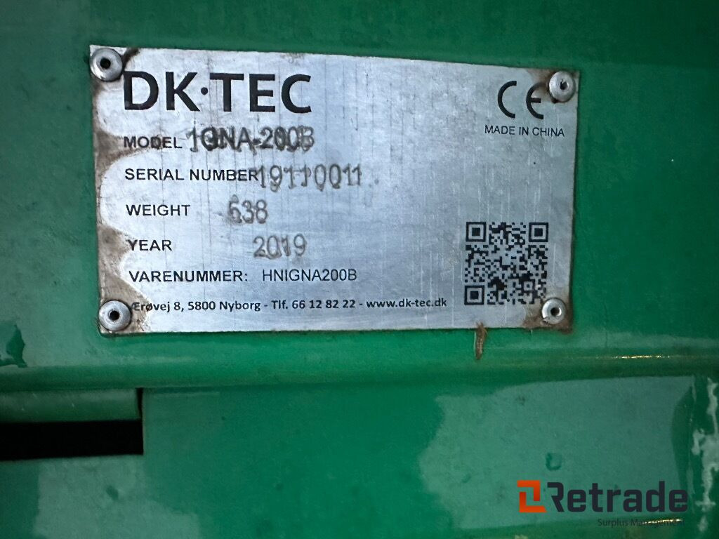 DK - tec 200B Slagleklipper - Мулчер: слика 2 DK - tec 200B Slagleklipper - Мулчер: слика 2