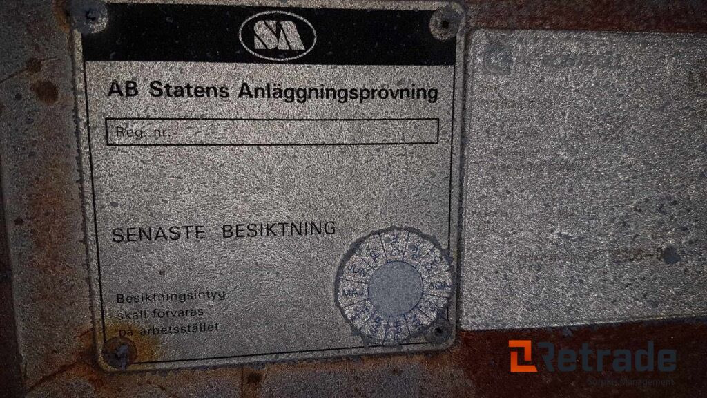 Fackverkskran Linden L2532 - Градежна опрема: слика 5 Fackverkskran Linden L2532 - Градежна опрема: слика 5