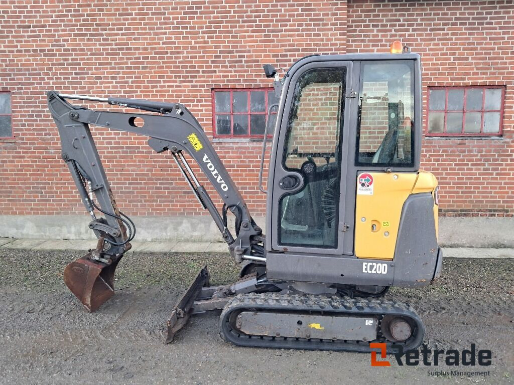 Minigraver Volvo EC20D - Градежна машина: слика 5 Minigraver Volvo EC20D - Градежна машина: слика 5