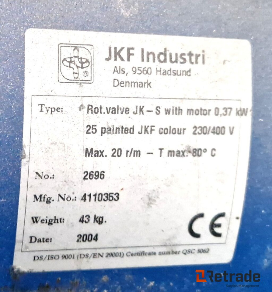 Avsugsystem for industri – Donaldson Torit DCE med JKF ventil - Индустриска опрема: слика 5 Avsugsystem for industri – Donaldson Torit DCE med JKF ventil - Индустриска опрема: слика 5