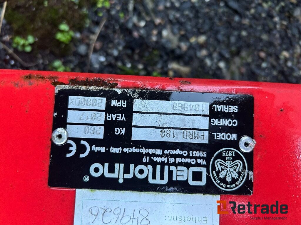 Klippe aggregat fra Del Morino FMRD 180 - Мулчер: слика 5 Klippe aggregat fra Del Morino FMRD 180 - Мулчер: слика 5