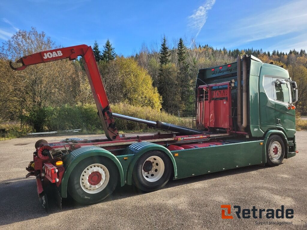Lastväxlare SCANIA R580 V8 Next Gen LB6X2*4 Euro 6 - Камион со кука за подигање, Камион со кран: слика 3 Lastväxlare SCANIA R580 V8 Next Gen LB6X2*4 Euro 6 - Камион со кука за подигање, Камион со кран: слика 3