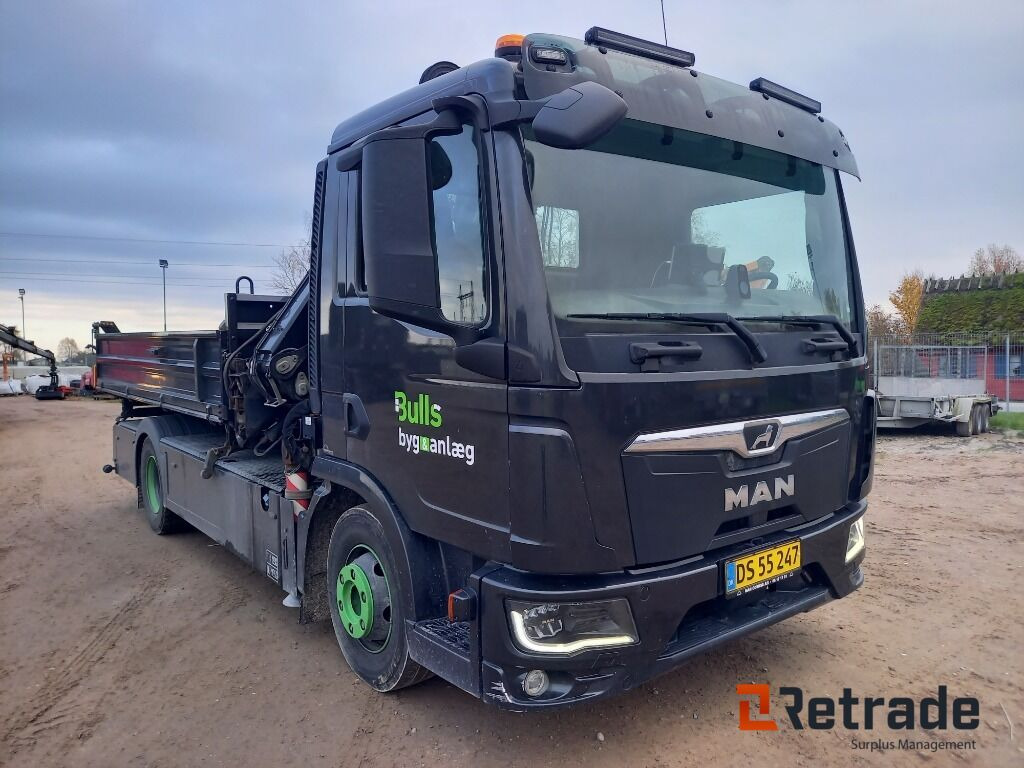 MAN TGL 12. 4X2 BL med Fassi kran - Камион со платформа, Камион со кран: слика 3 MAN TGL 12. 4X2 BL med Fassi kran - Камион со платформа, Камион со кран: слика 3