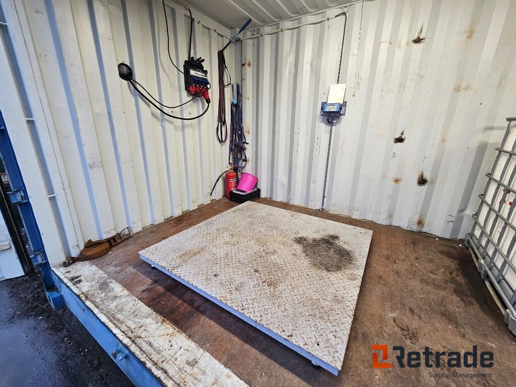 Open Side Container 20fot på växlarram med våg - Градежна опрема: слика 4 Open Side Container 20fot på växlarram med våg - Градежна опрема: слика 4