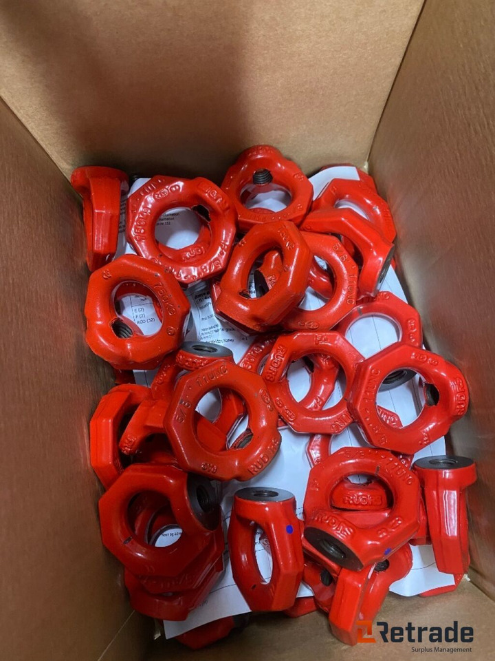 RUD Ketten Rieger & Dietz Gmbh. Øyemuttere og øyebolter -- sertifisert / Eyebolts and nuts -- certified Certex; - Алат/ Опрема: слика 3 RUD Ketten Rieger & Dietz Gmbh. Øyemuttere og øyebolter -- sertifisert / Eyebolts and nuts -- certified Certex; - Алат/ Опрема: слика 3