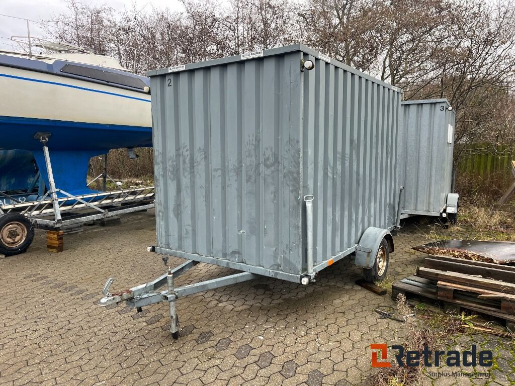 Trailer Variant Lukket Materiale trailer METAL - Приколка сандучар: слика 1 Trailer Variant Lukket Materiale trailer METAL - Приколка сандучар: слика 1