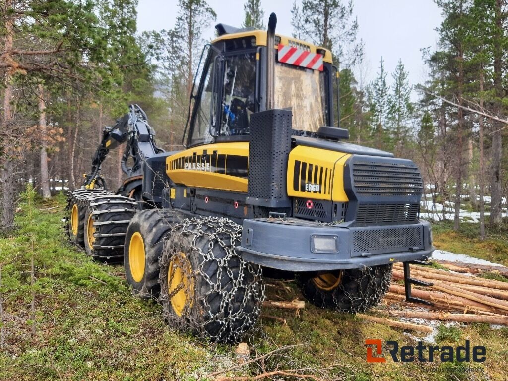 Hogstmaskin Ponsse Ergo 8w m/ H6 hogstaggregat, belter og kjettinger - Земјоделска машина: слика 1 Hogstmaskin Ponsse Ergo 8w m/ H6 hogstaggregat, belter og kjettinger - Земјоделска машина: слика 1