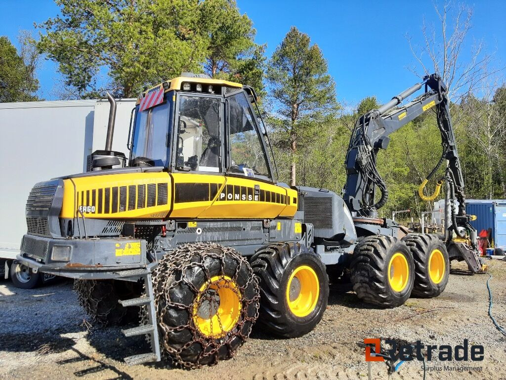 Hogstmaskin Ponsse Ergo 8w m/ H6 hogstaggregat, belter og kjettinger - Земјоделска машина: слика 3 Hogstmaskin Ponsse Ergo 8w m/ H6 hogstaggregat, belter og kjettinger - Земјоделска машина: слика 3