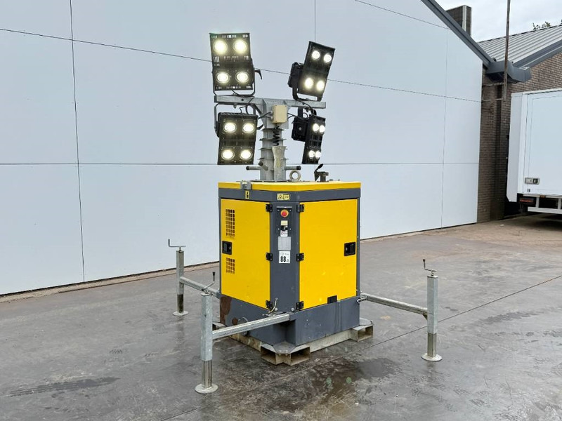 Atlas-Copco Hilight B5+ - 2.7 KVA / 1 Cilinder Hatz Engine - Кула за рефлектори: слика 1 Atlas-Copco Hilight B5+ - 2.7 KVA / 1 Cilinder Hatz Engine - Кула за рефлектори: слика 1