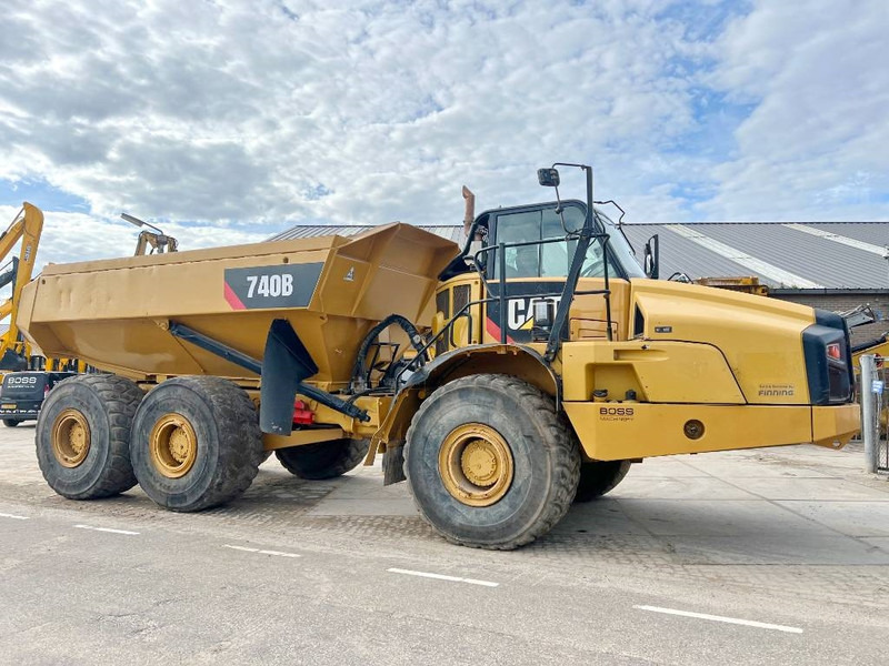 Cat 740B - Automatic Greasing / Camera / Airco - Зглобен истоварувач: слика 5 Cat 740B - Automatic Greasing / Camera / Airco - Зглобен истоварувач: слика 5