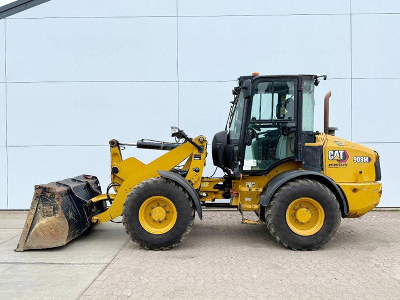 Cat 908M - German Machine / Quick Coupler - Натоварувач на тркала: слика 1 Cat 908M - German Machine / Quick Coupler - Натоварувач на тркала: слика 1