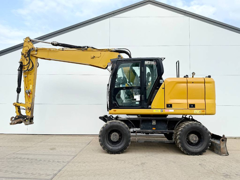 Cat M314 07A - Triple Boom / Automatic Greasing - Багер на тркала: слика 1 Cat M314 07A - Triple Boom / Automatic Greasing - Багер на тркала: слика 1