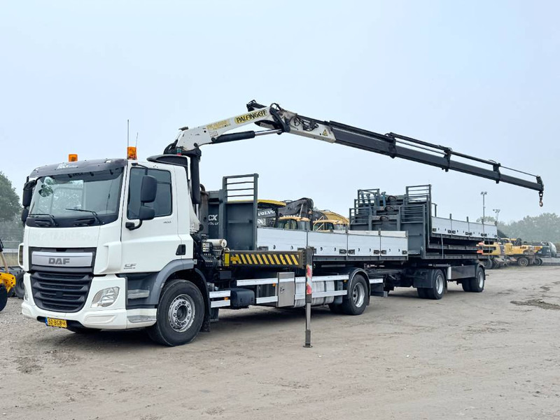 DAF CF400 + 17m Palfinger Crane / kran + Trailer - Камион со кука за подигање, Камион со кран: слика 2 DAF CF400 + 17m Palfinger Crane / kran + Trailer - Камион со кука за подигање, Камион со кран: слика 2