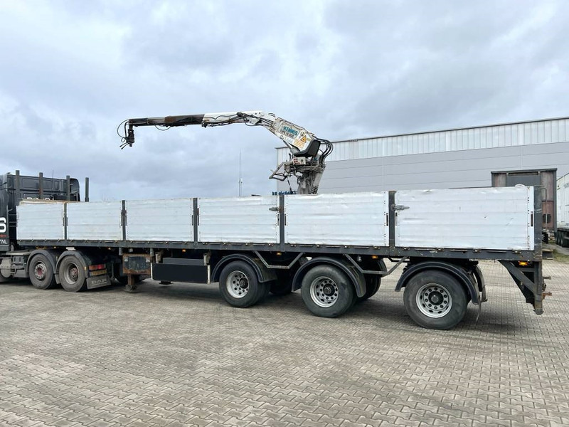 Pacton T3-003 Brick Trailer - Kennis 16000-R Crane - Полуприколка платформа: слика 2 Pacton T3-003 Brick Trailer - Kennis 16000-R Crane - Полуприколка платформа: слика 2