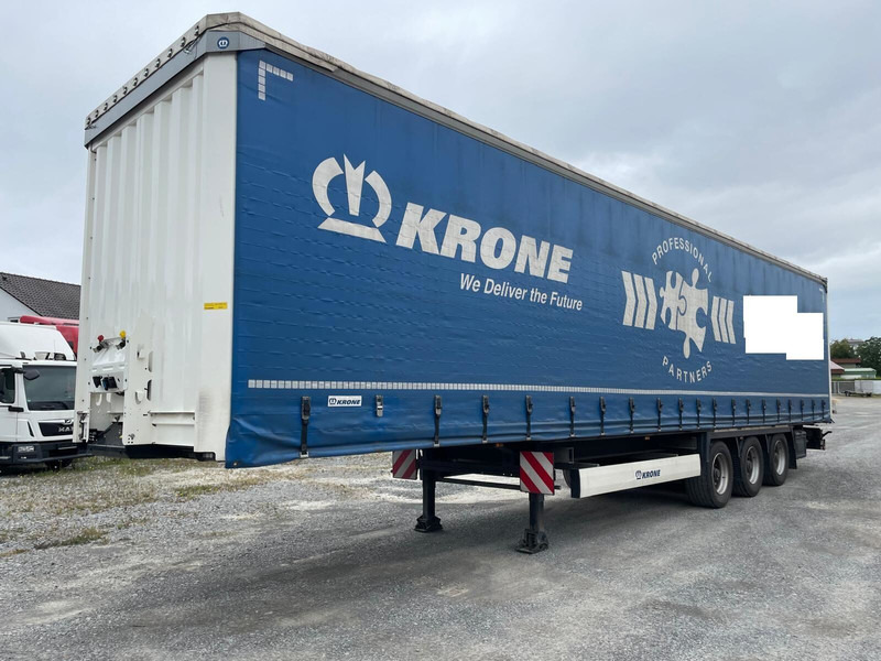Krone SD Hubdach verbreiterbar Edscha Standard - Полуприколка со церада: слика 1 Krone SD Hubdach verbreiterbar Edscha Standard - Полуприколка со церада: слика 1