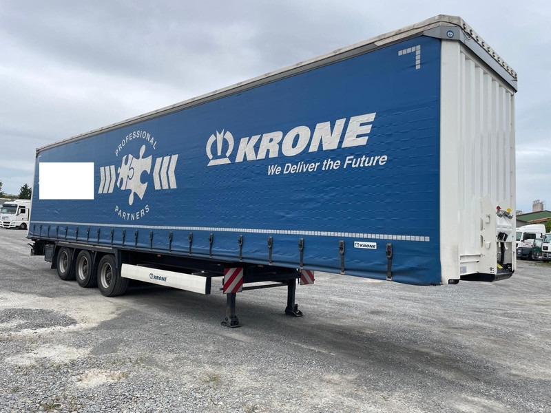 Krone SD Hubdach verbreiterbar Edscha Standard - Полуприколка со церада: слика 3 Krone SD Hubdach verbreiterbar Edscha Standard - Полуприколка со церада: слика 3