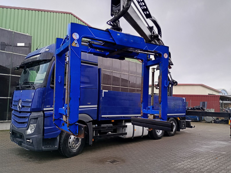 Камион со платформа, Камион со кран Mercedes-Benz 2545: слика 8 Камион со платформа, Камион со кран Mercedes-Benz 2545: слика 8