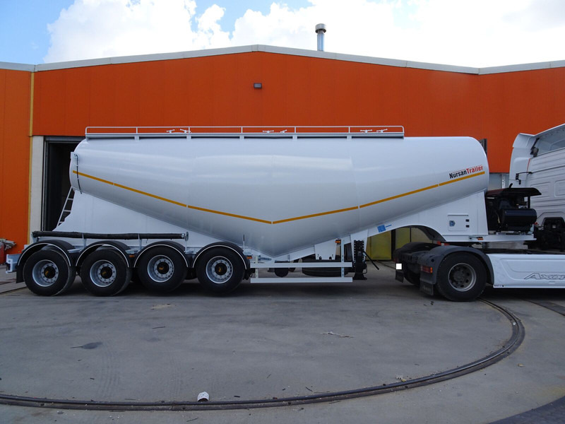 Нов Полуприколка цистерна за транспорт на цемент NURSAN Zementsilo Auflieger 23-55 m³ NEU höchste Qualität: слика 1