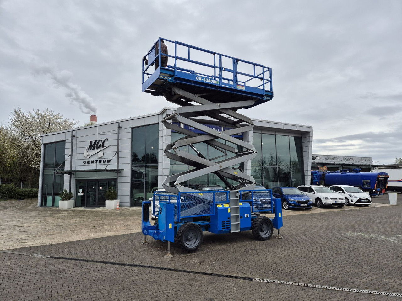 Genie GS 4390 / 15M High / 680KG Load / 1 Owner / Servic ED - Кревач ножица: слика 1 Genie GS 4390 / 15M High / 680KG Load / 1 Owner / Servic ED - Кревач ножица: слика 1