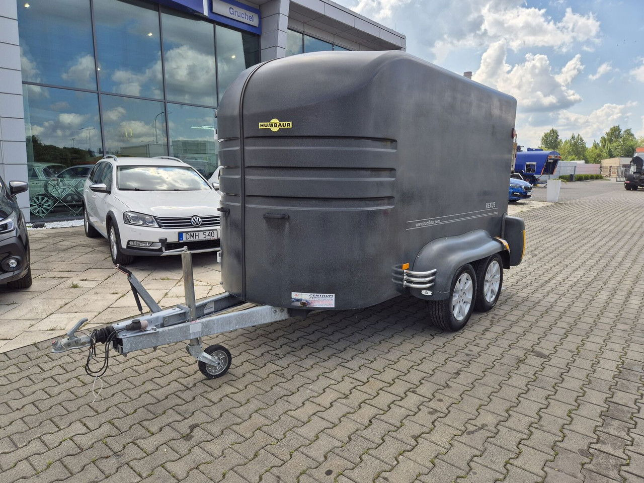 HUMBAUR Rexus 2000 / FOR Transporting 2 Horses, Ponies ANDBreedin - Приколка за коњи: слика 1 HUMBAUR Rexus 2000 / FOR Transporting 2 Horses, Ponies ANDBreedin - Приколка за коњи: слика 1