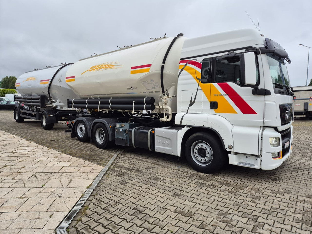 MAN TGS 26.480 Spritzer / 1 Owner /for transporting bulk materials - Камион: слика 3 MAN TGS 26.480 Spritzer / 1 Owner /for transporting bulk materials - Камион: слика 3